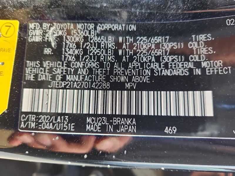 2007 Toyota Highlander Limited