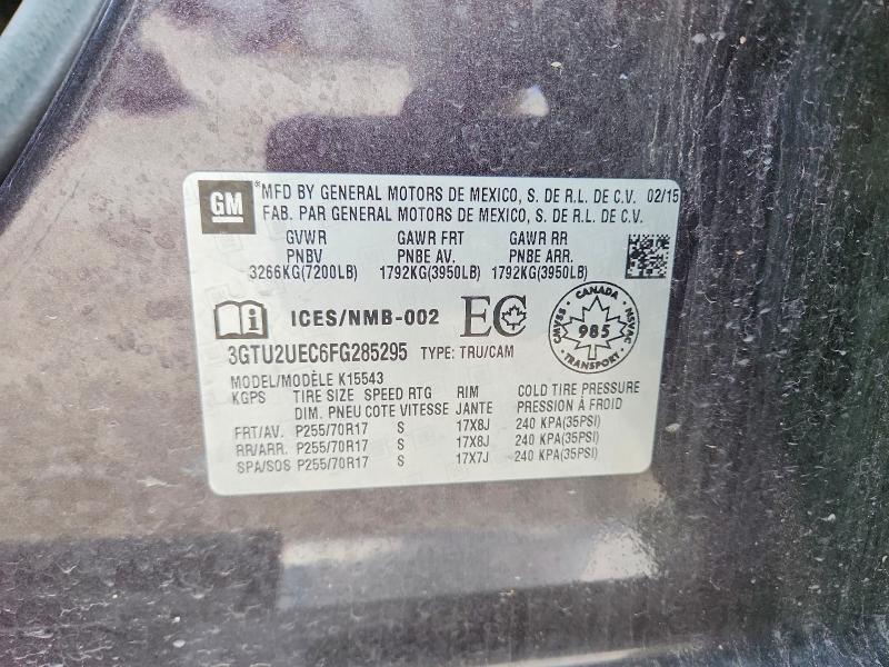 2015 GMC Sierra K1500 SLE