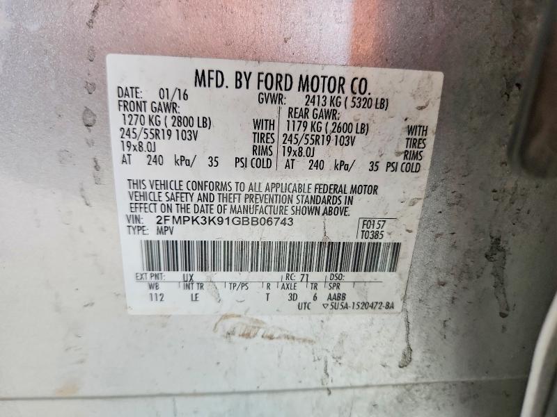 2016 Ford Edge Titanium