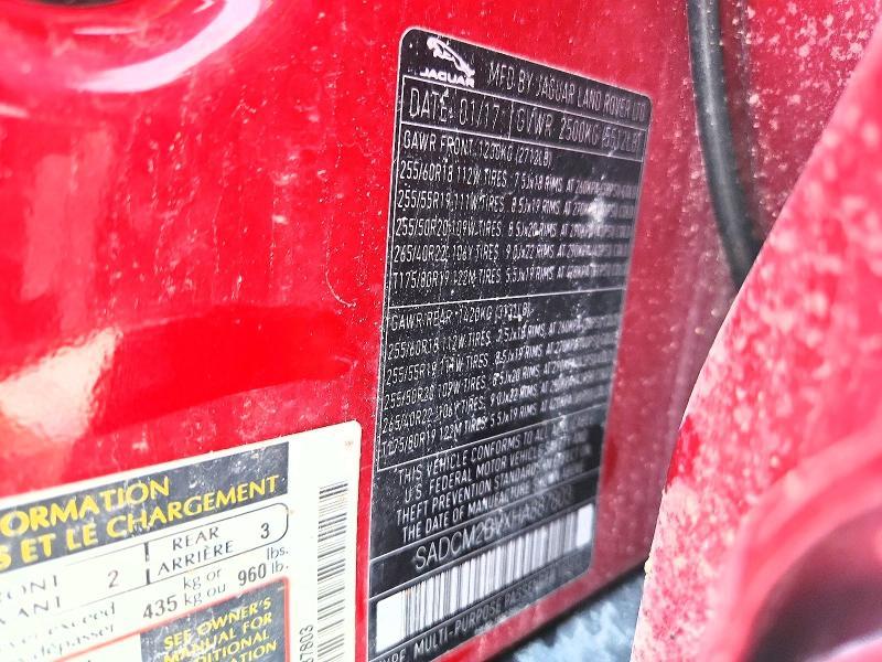 2017 Jaguar F-pace s