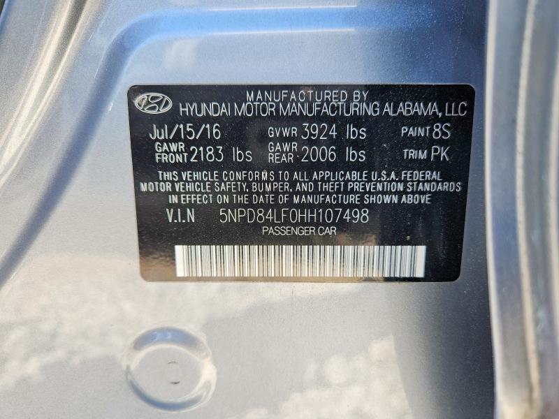 2017 Hyundai Elantra se