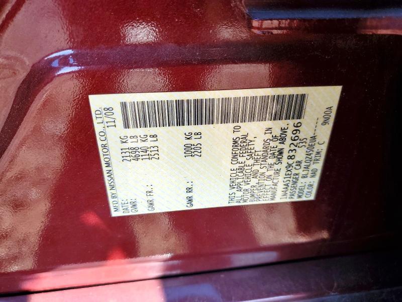 2009 Nissan Maxima 3.5 s