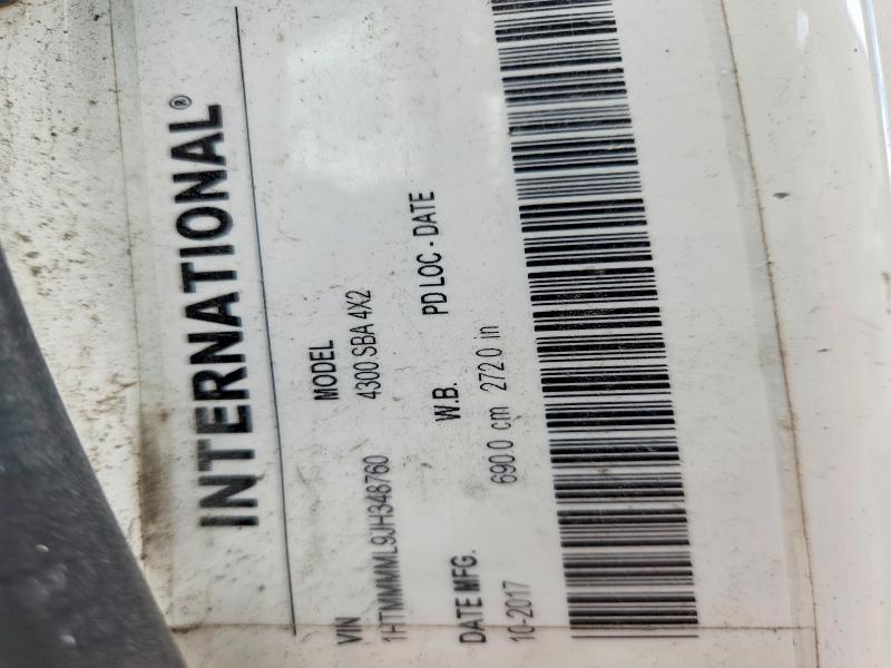 2018 International 4300 BOX Truck