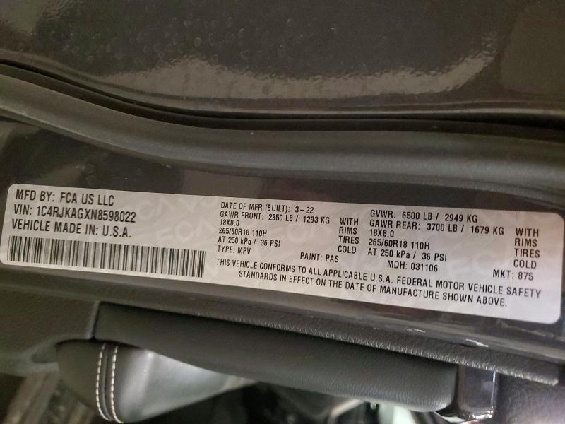 2022 Jeep Grand Cherokee l Laredo