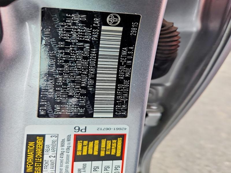 2015 Toyota Camry le