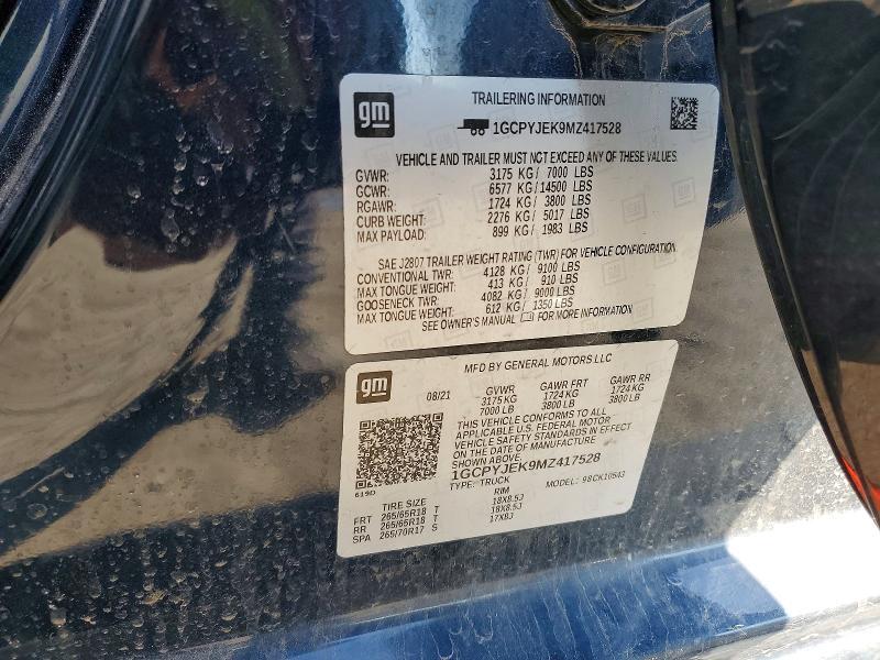 2021 Chevrolet Silverado K1500 LT