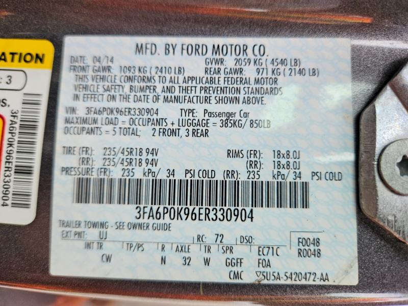 2014 Ford Fusion Titanium