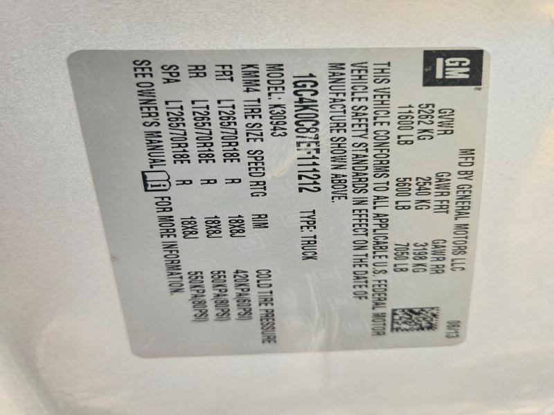 2014 Chevrolet Silverado K3500 lt