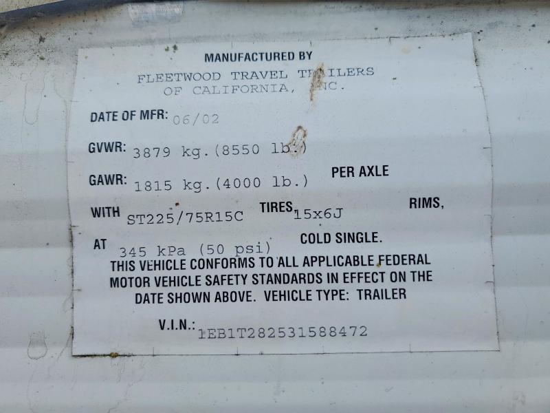 2003 Pioneer 2003 Fleetwood Pioneer Camper
