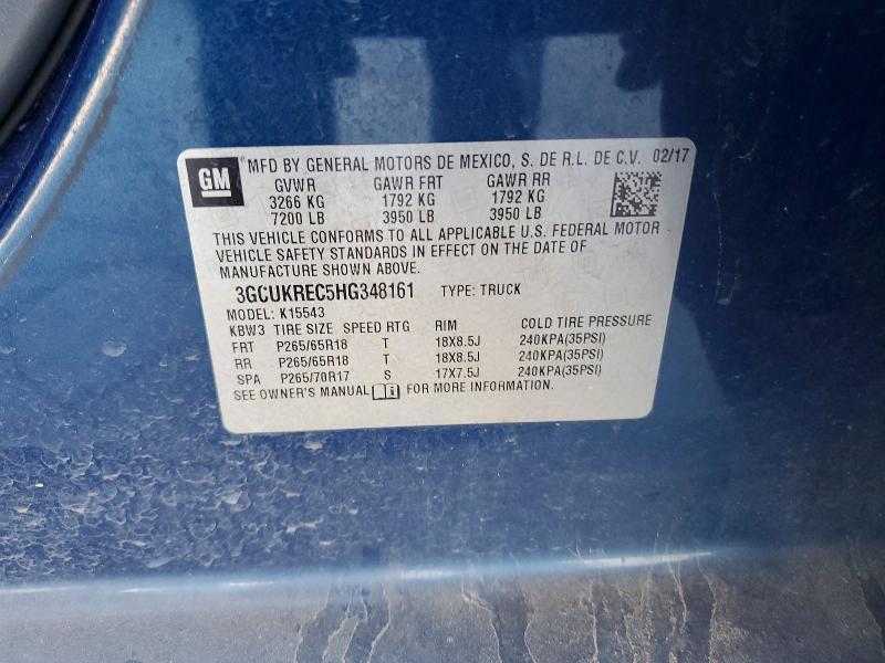 2017 Chevrolet Silverado K1500 LT
