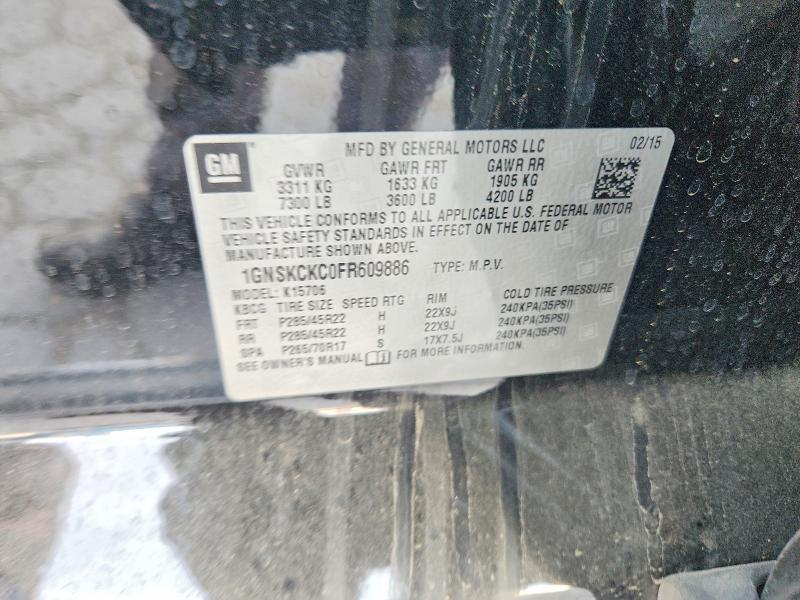 2015 Chevrolet Tahoe K1500 ltz