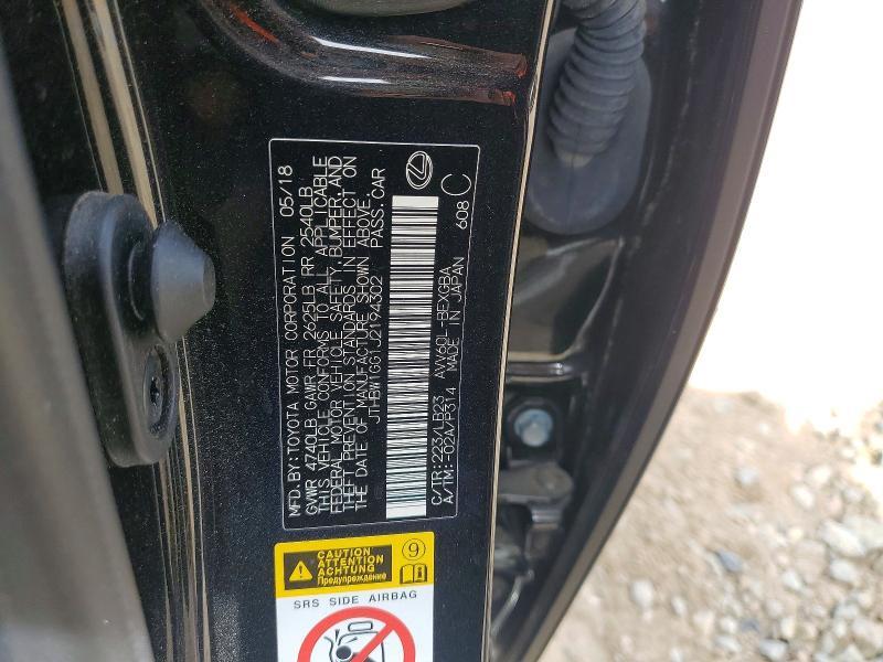 2018 Lexus Es 300h Base