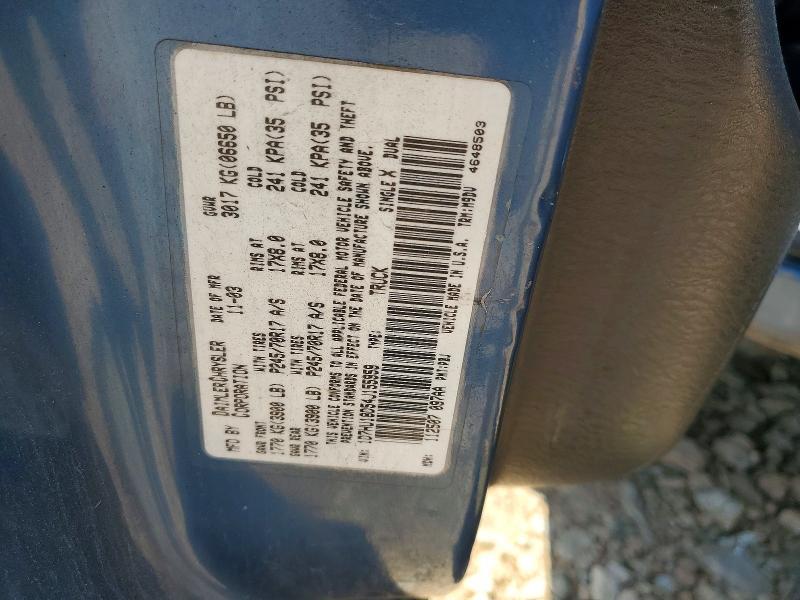 2004 Dodge RAM 1500 ST