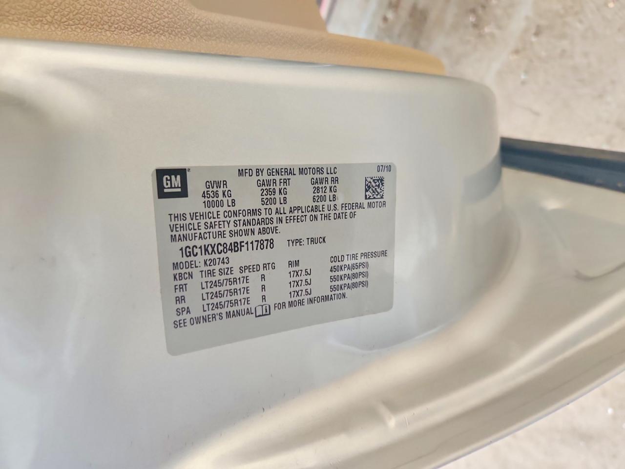 2011 Chevrolet Silverado K2500 Heavy Duty LT