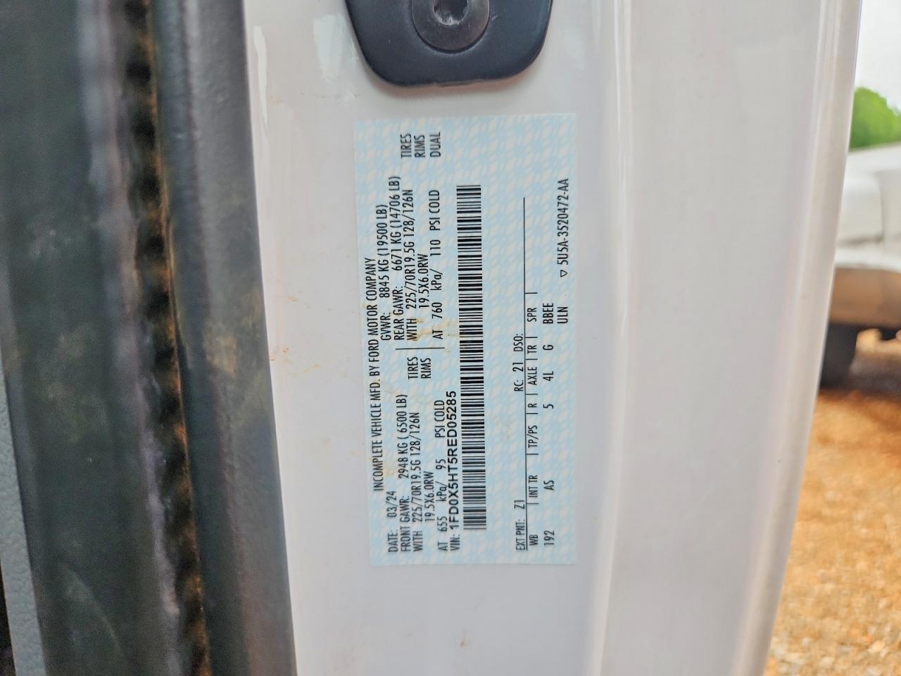 2024 Ford F550 Super Duty
