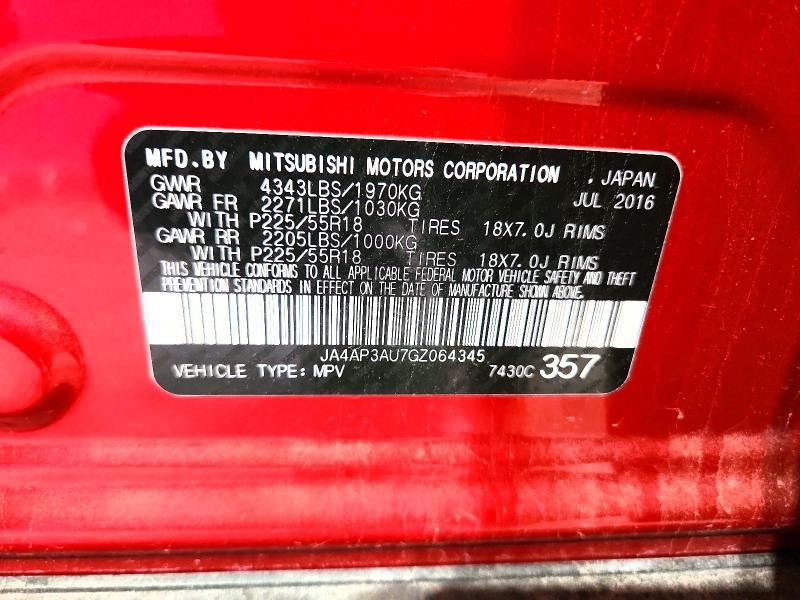 2016 Mitsubishi Outlander Sport es