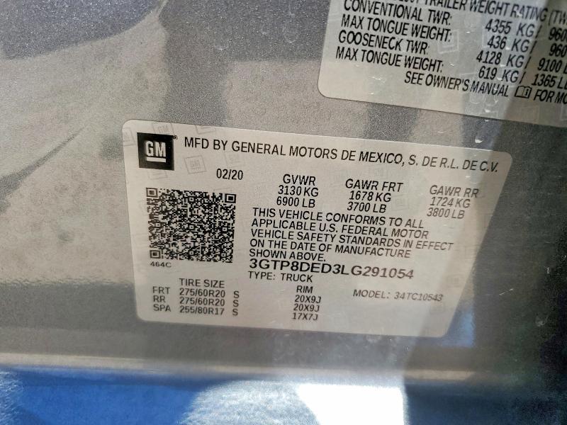 2020 GMC Sierra C1500 SLT
