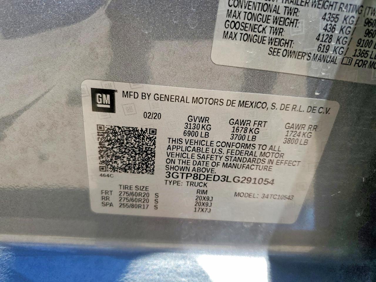 2020 GMC Sierra C1500 SLT