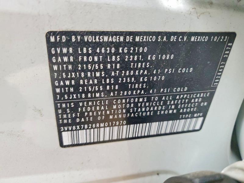 2024 Volkswagen Taos s