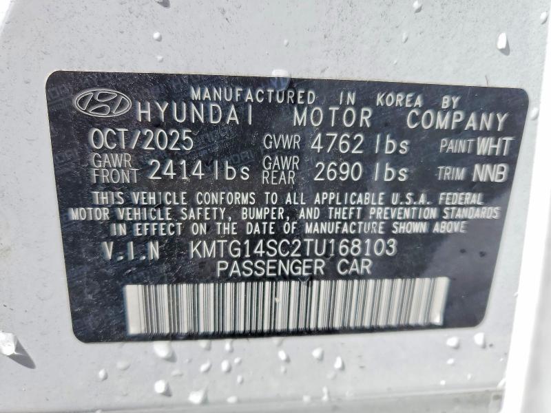 2026 Genesis G70 2.5t Standard