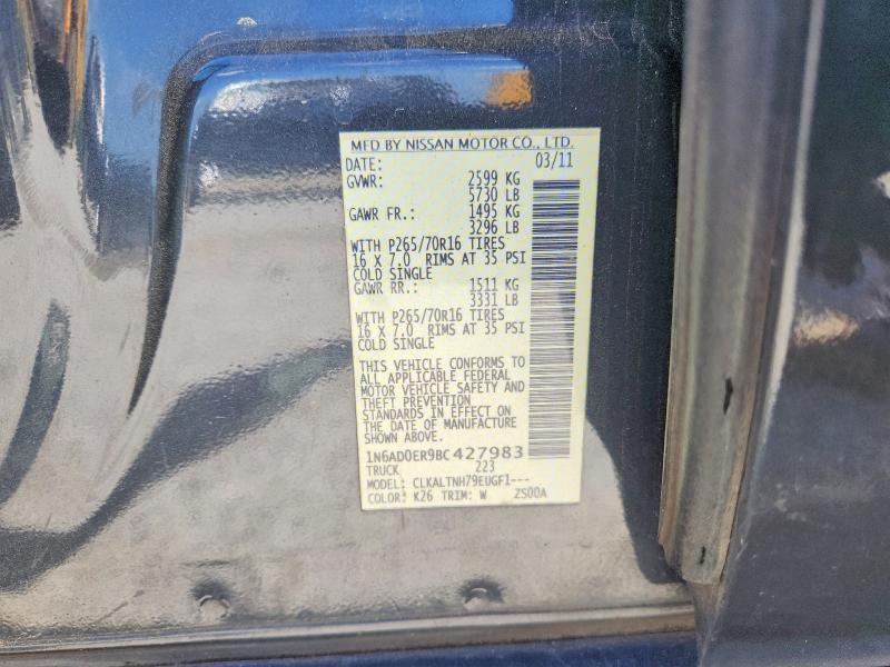 2011 Nissan Frontier S
