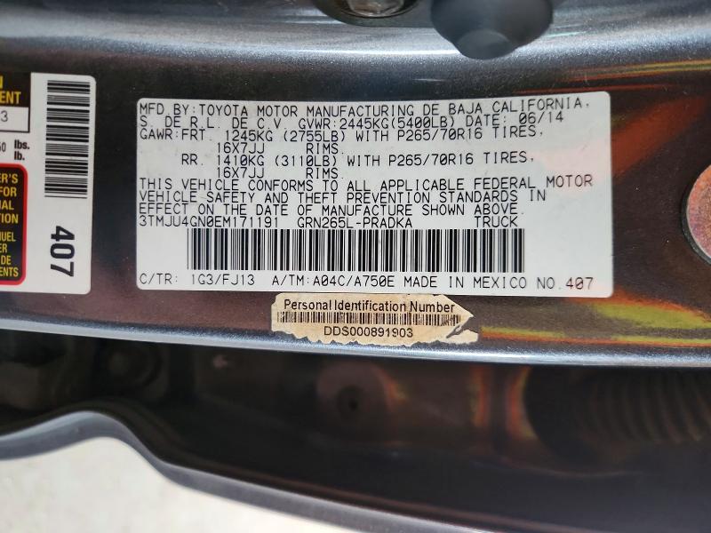 2014 Toyota Tacoma Double Cab Prerunner