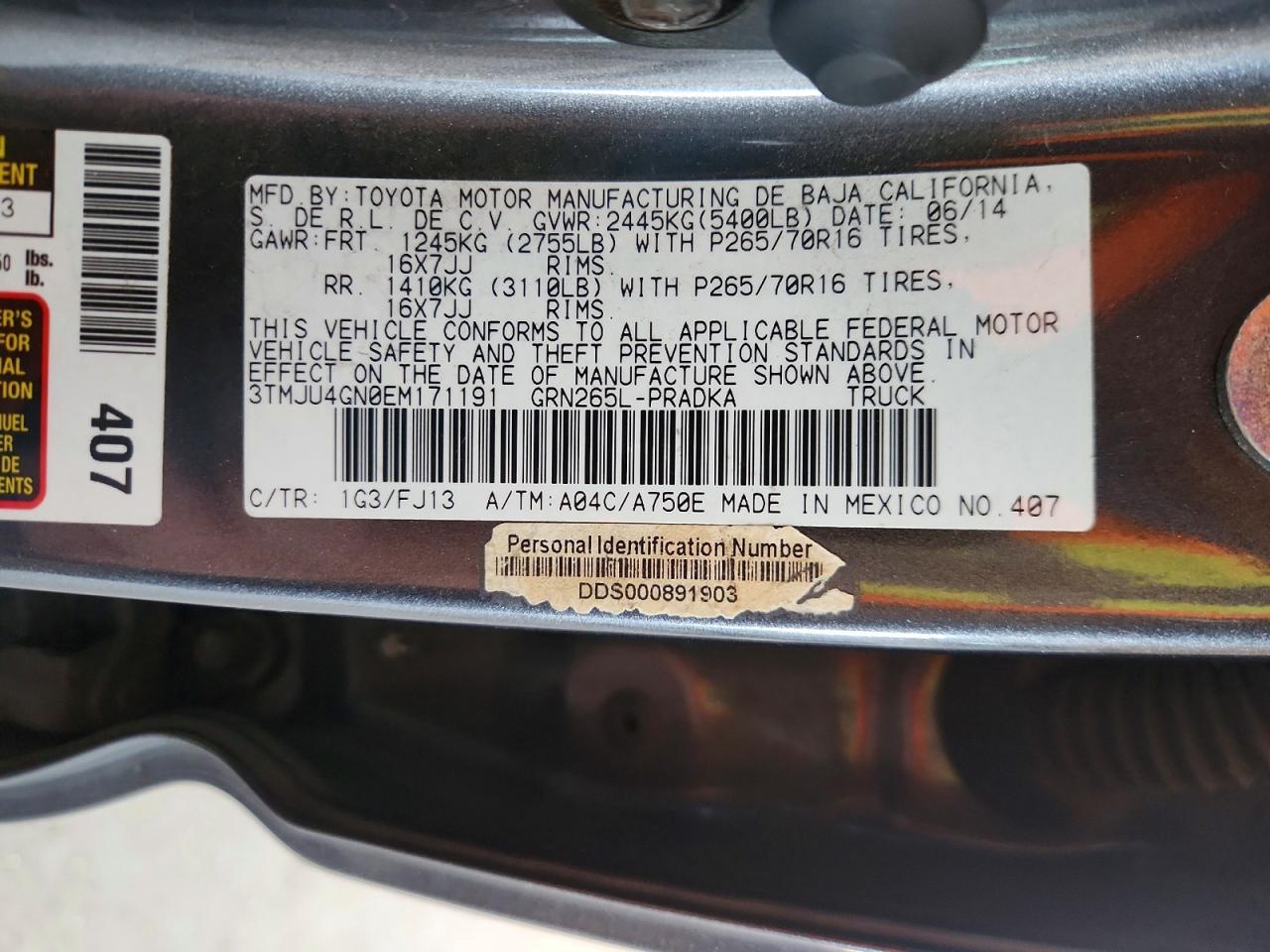 2014 Toyota Tacoma Double Cab Prerunner
