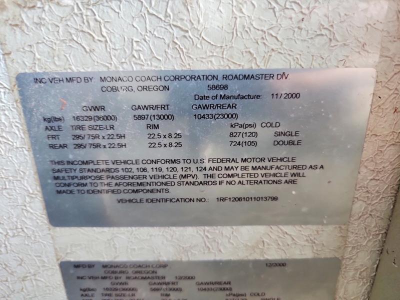 2001 Mnac 2001 Monaco Coach Dynasty RV