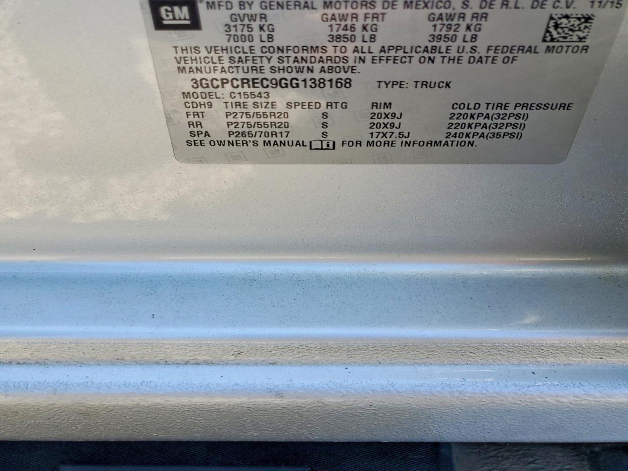 2016 Chevrolet Silverado C1500 LT