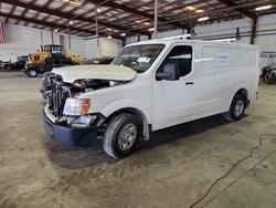 Salvage trucks for sale at Jacksonville, FL auction: 2021 Nissan NV 2500 Delivery Van