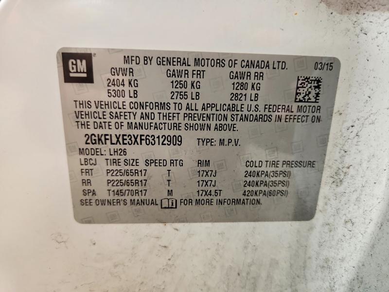 2015 GMC Terrain slt