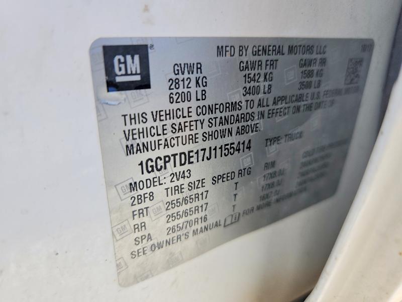 2018 Chevrolet Colorado Z71