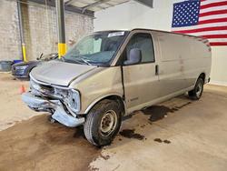 Salvage trucks for sale at Chalfont, PA auction: 2002 Chevrolet Express G3500