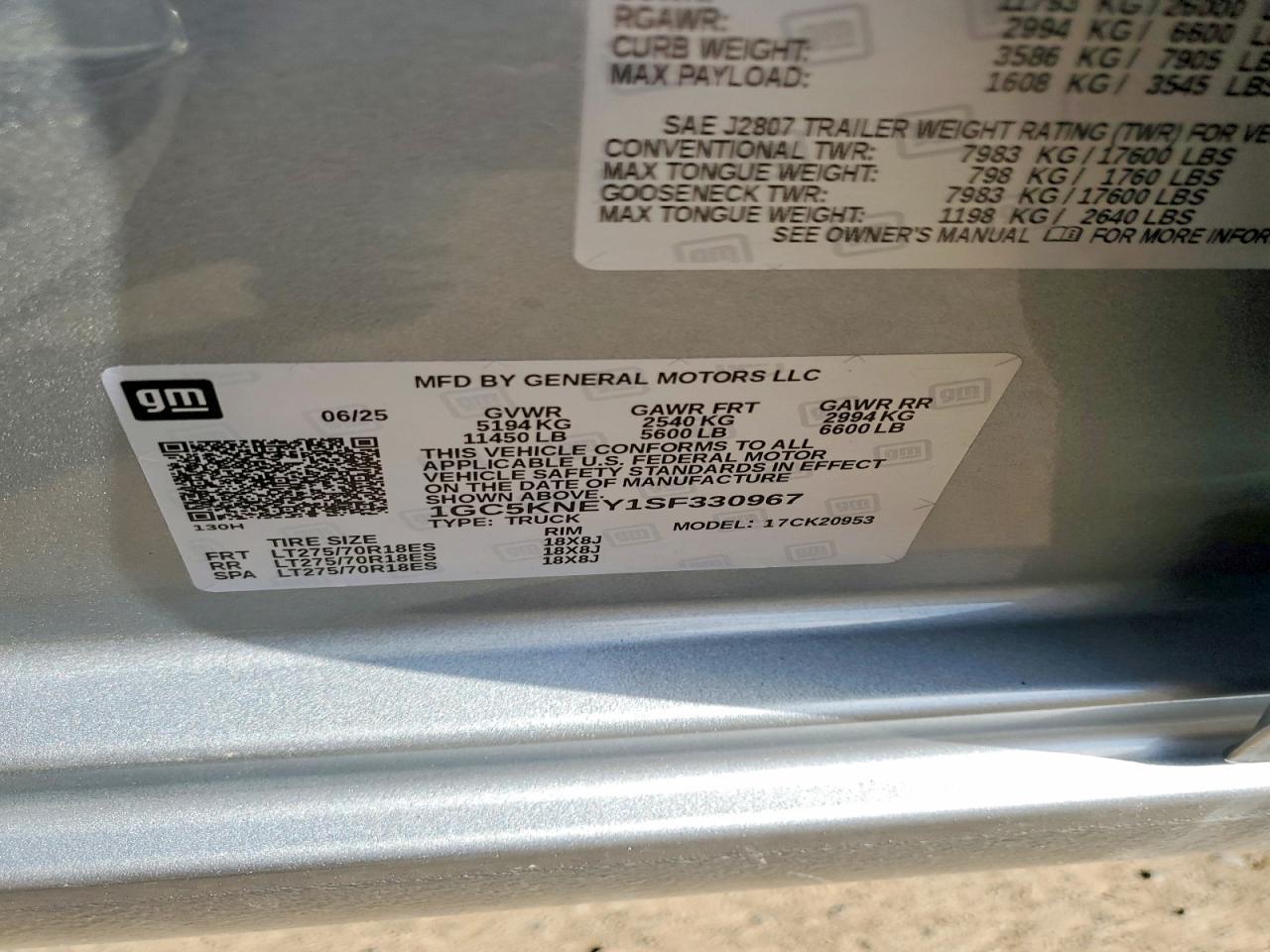 2025 Chevrolet Silverado K2500 Heavy Duty LT