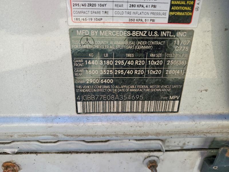 2008 Mercedes-Benz Ml 63 amg