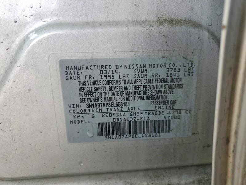 2014 Nissan Sentra sv