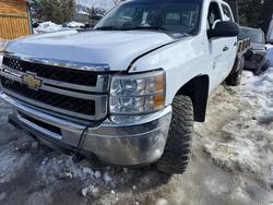 Salvage trucks for sale at Rocky View County, AB auction: 2011 Chevrolet Silverado K2500 Heavy Duty