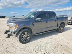 Ford salvage cars for sale: 2021 Ford F150 Supercrew