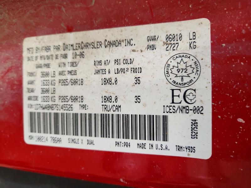 2007 Dodge Dakota Quad SLT