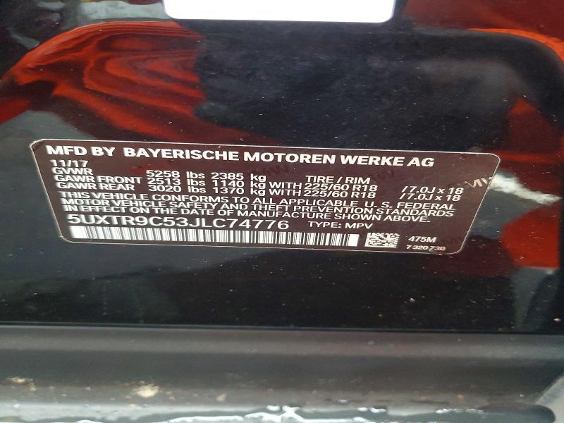 2018 BMW X3 Xdrive30i