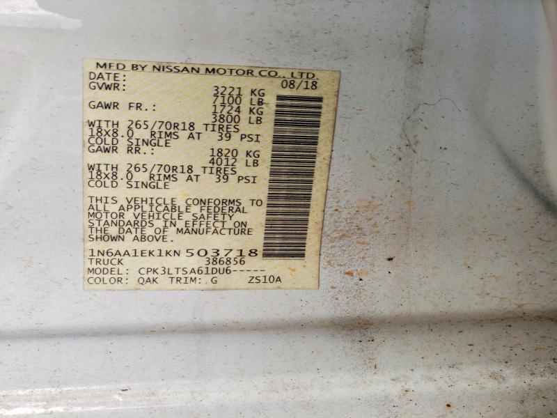 2019 Nissan Titan SV