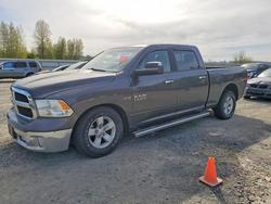 Salvage cars for sale from Copart Arlington, WA: 2015 Dodge RAM 1500 SLT