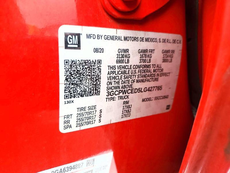 2020 Chevrolet Silverado C1500 LT