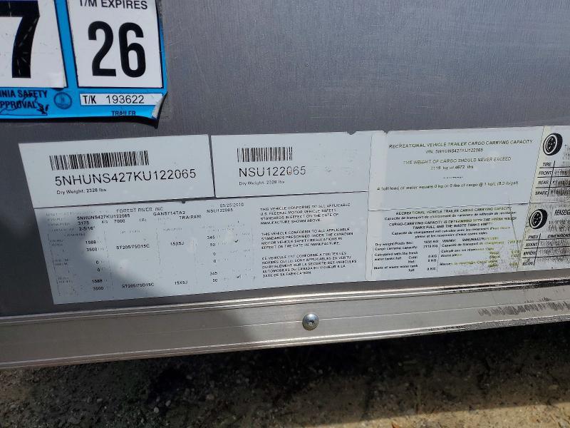 2019 Foresriver 2019 Forest River 7X14 Enclosed Cargo Trailer
