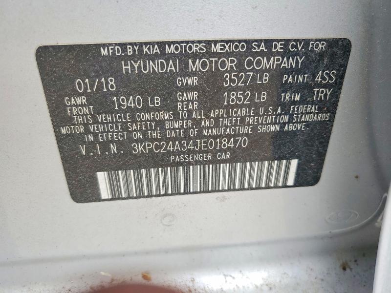 2018 Hyundai Accent se