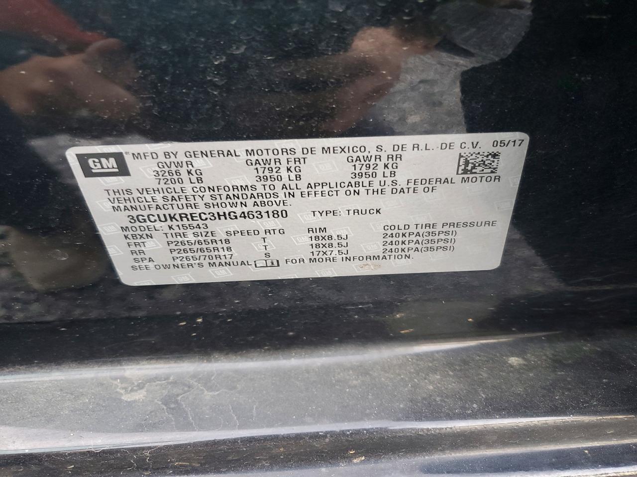 2017 Chevrolet Silverado K1500 LT