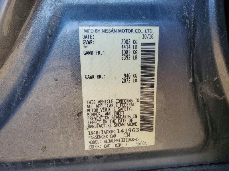 2017 Nissan Altima 3.5 sr