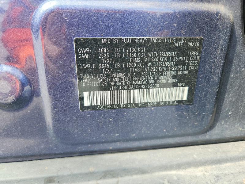 2017 Subaru Outback 2.5i Premium