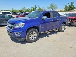 Chevrolet salvage cars for sale: 2016 Chevrolet Colorado LT