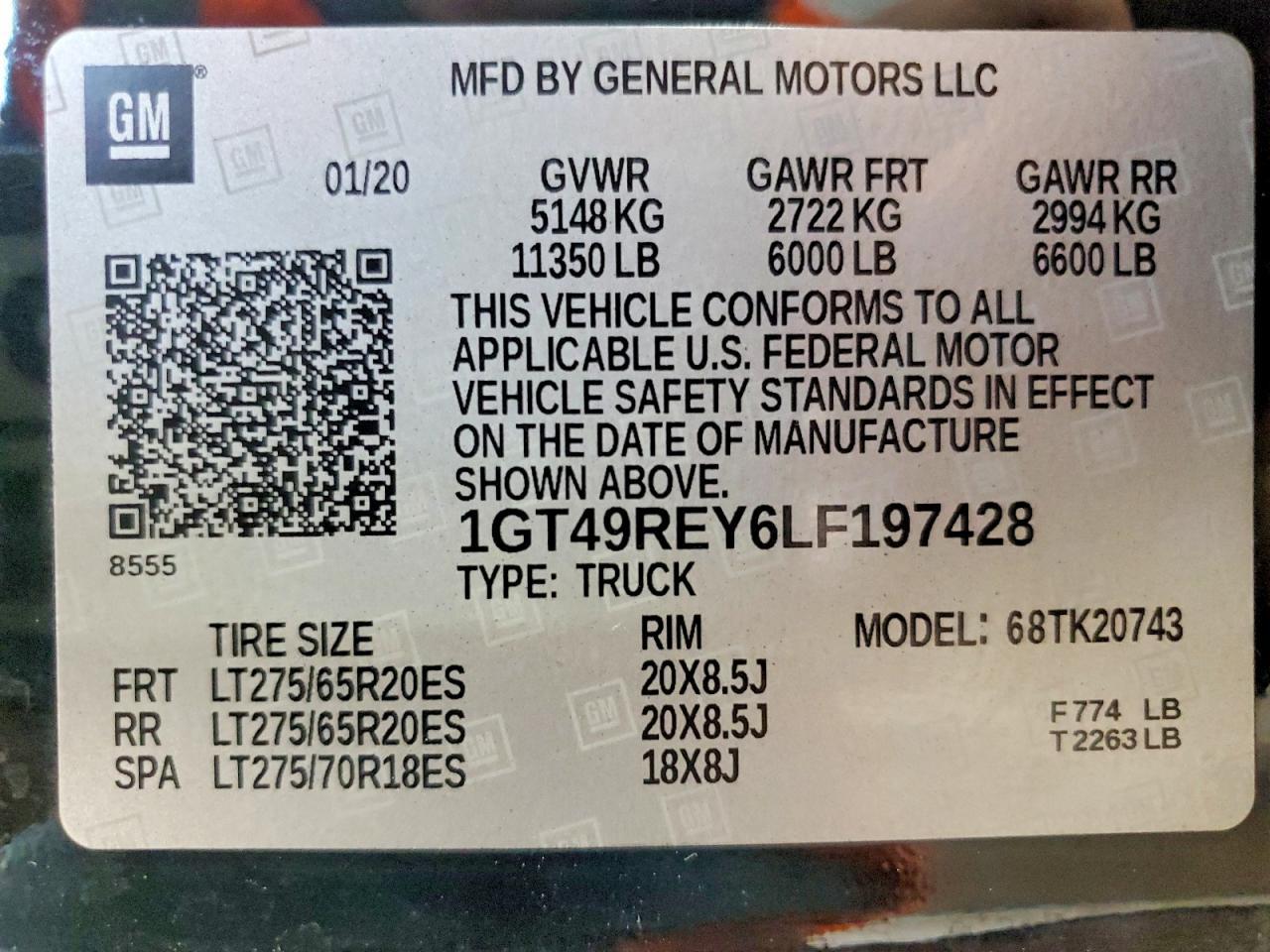 2020 GMC Sierra K2500 Denali
